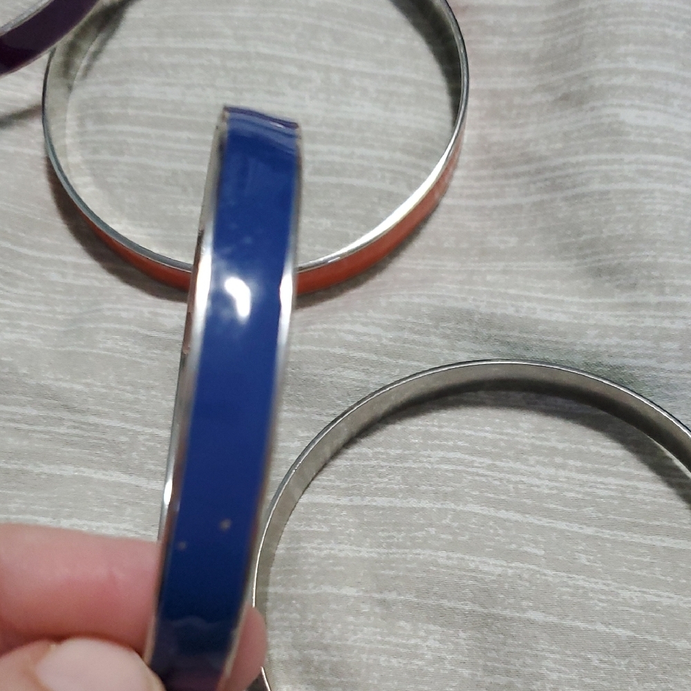🌺 3 / $45 Colorful Bangle Set - Picture 3 of 3